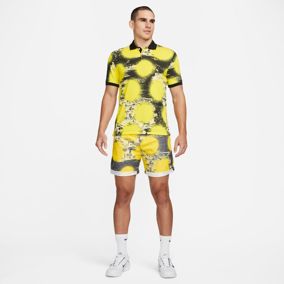 The Nike Heritage Slim Fit Printed Polo