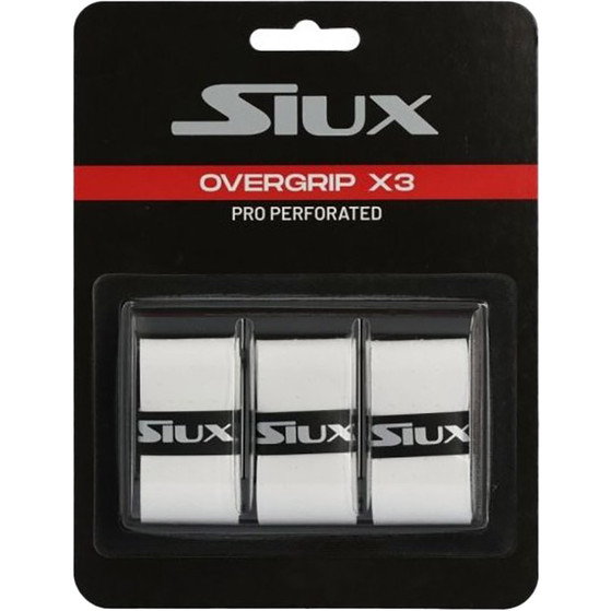 Siux Perforated Overgrip 3 St. White