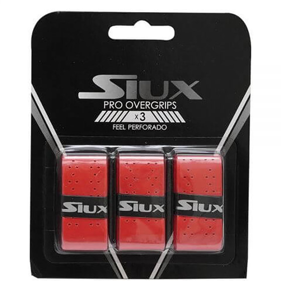 Siux Perforated Overgrip 3 St. Red