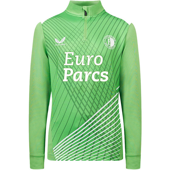 Castore Feyenoord Pre-Match Training Top Kids