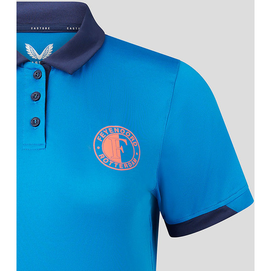 Castore Feyenoord Travel Polo Dames