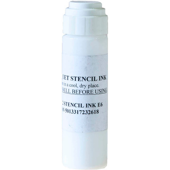 Dunlop Stencil Ink White
