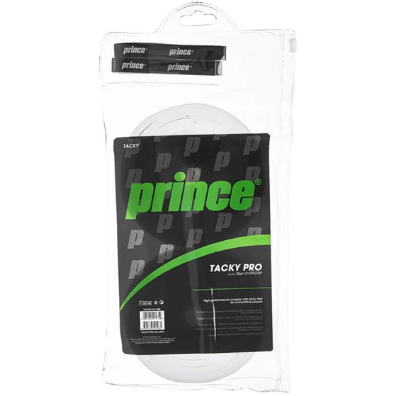 Prince Tackypro Overgrip 30-Pack White