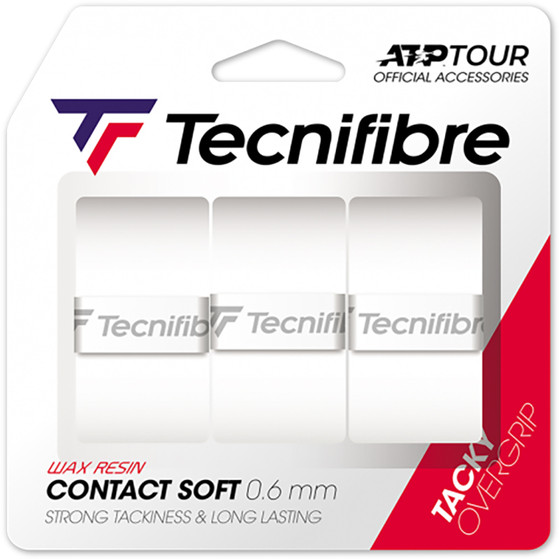 Tecnifibre Contact Soft Overgrip White