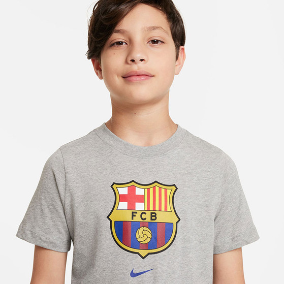 Nike FC Barcelona Crest Tee Kids