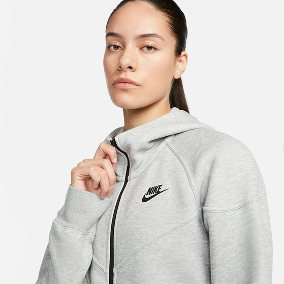 Nike tech fleece full zip hoodie dames hot sale
