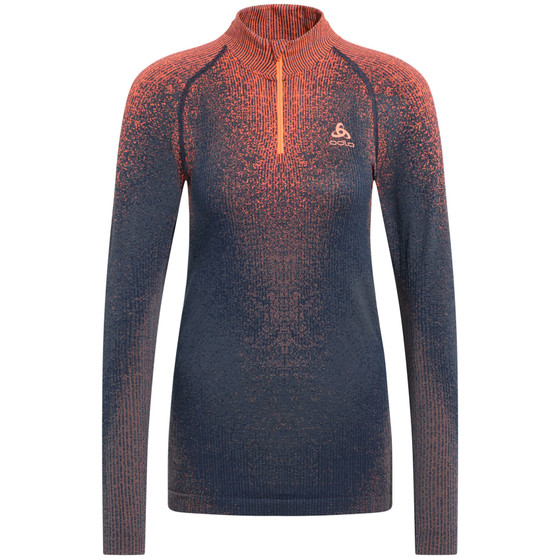Odlo Blackcomb Eco Longsleeve Half-Zip Dames