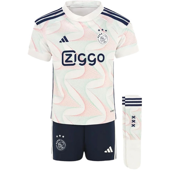 adidas Ajax Uit Tenue Little Kids 2023/2024