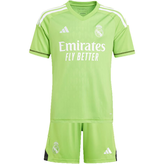 adidas Real Madrid Home Goalkeeper kit Kids