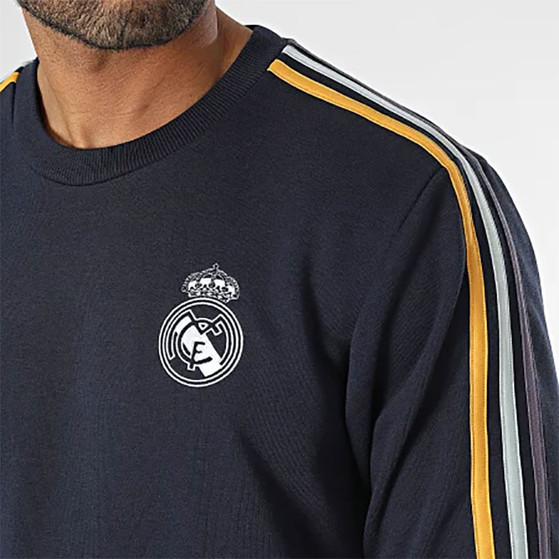 adidas Real Madrid Crew Sweat Top 2024