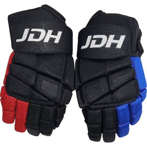 JDH Strafcorner Handschoenen Red/Blue