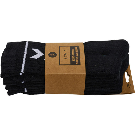 Hummel Stripe Crew 3-Pack Socks