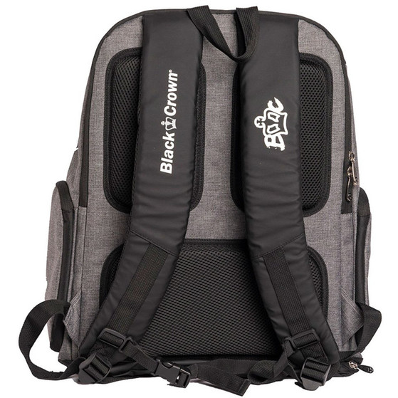 Black Crown Backpack Planet Gray