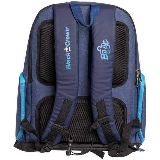 schwarz Crown Rucksack Planet blau