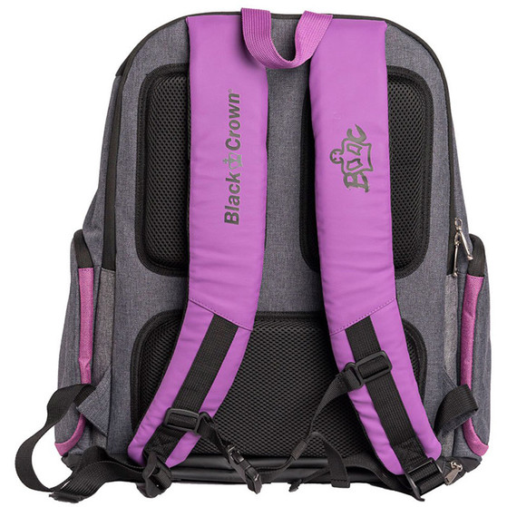 Black Crown Backpack Planet Purple