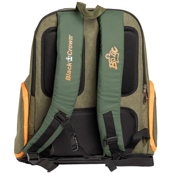 Black Crown Backpack Planet Green