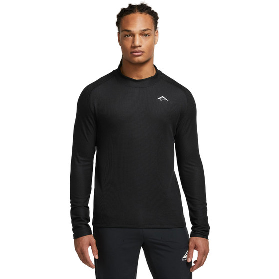 Black long sleeve nike dri fit shop