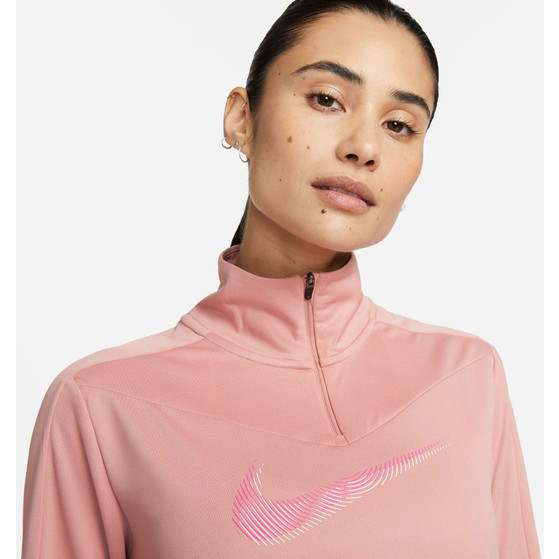 Nike Dri-FIT Swoosh Longsleeve Half-Zip Dames
