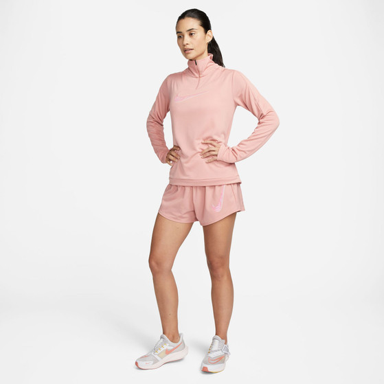Nike Dri-FIT Swoosh Longsleeve Half-Zip Dames
