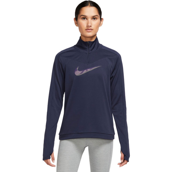 Nike Dri-FIT Swoosh Longsleeve Half-Zip Dames