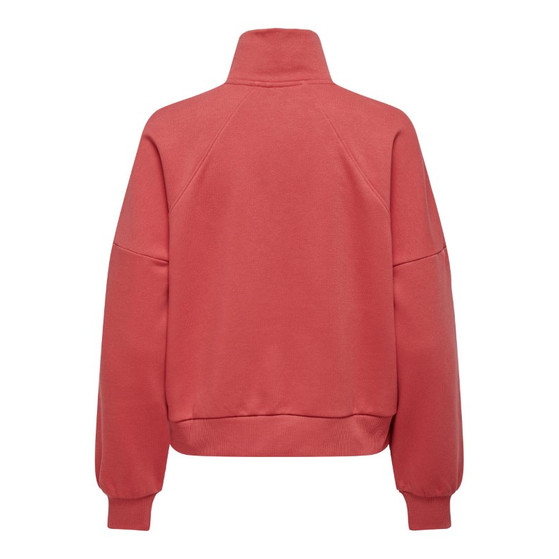 Only Play Elena High-Neck Zip Brush Sweater