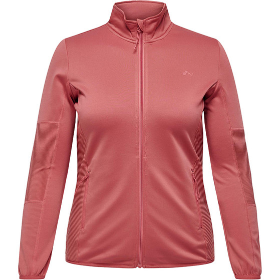Only Play Jetta High-Neck Fleece Jacket Curvy