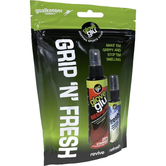 Gloveglu Mega Grip + Mini Glovefresh Set