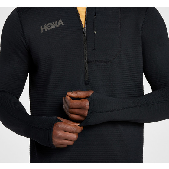 HOKA Longsleeve 1/2 Zip Heren