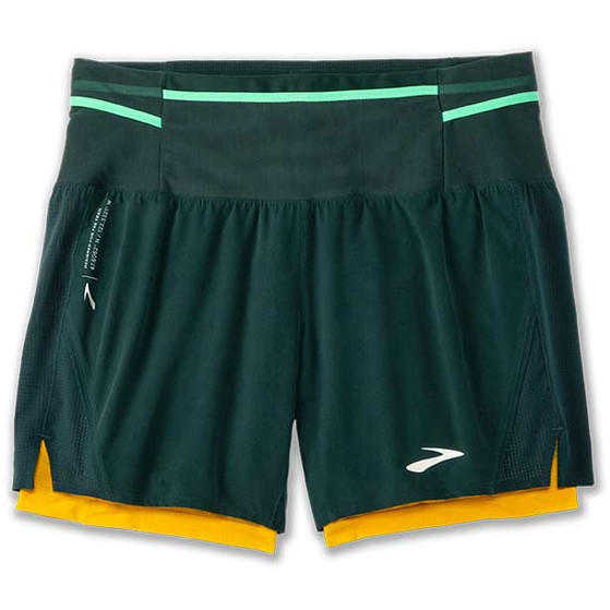 Brooks High Point 5" 2-in-1 Short 2.0 Heren