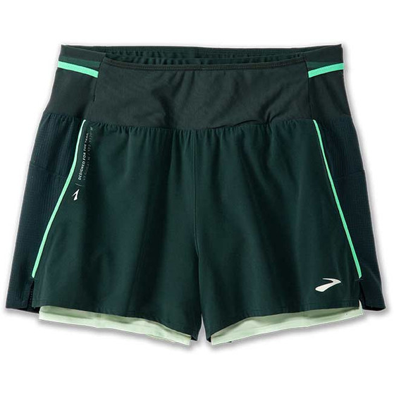 Brooks High Point 3" 2-in-1 Short 2.0 Dames