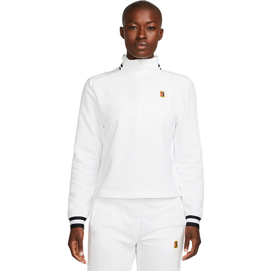 Nike Court Fleece Heritage Half Zip Top