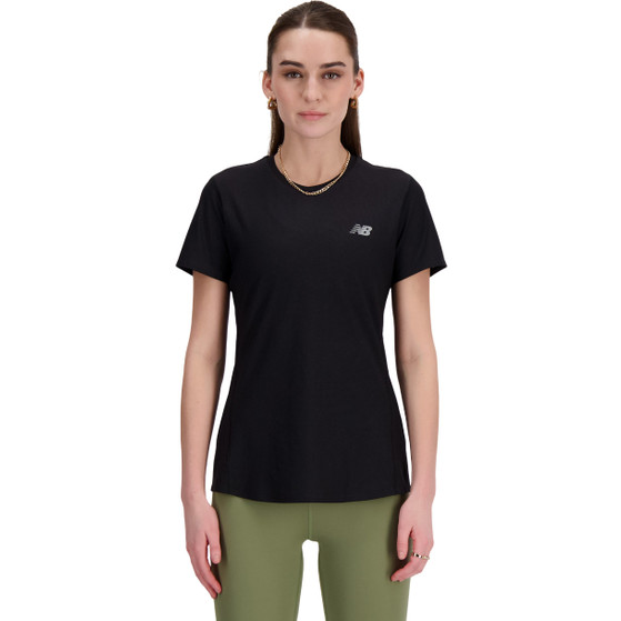 New Balance Jacquard T-Shirt Dames