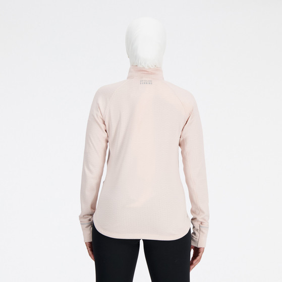 New Balance Heat Grid Half-Zip Longsleeve Damen