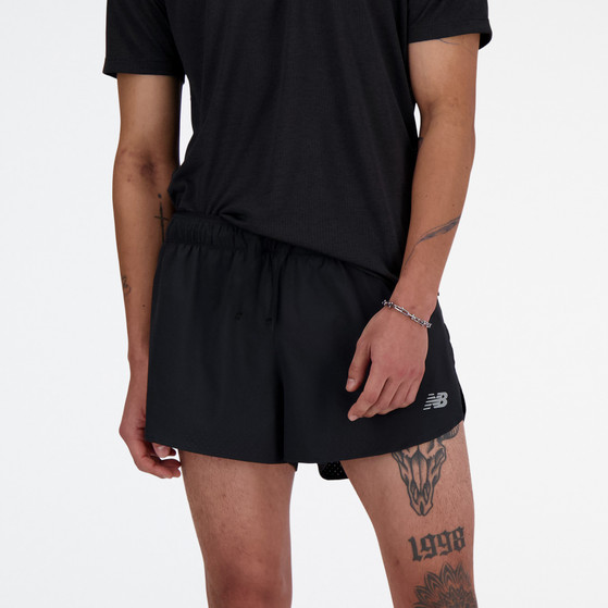 New Balance RC 3'' Split Short Heren