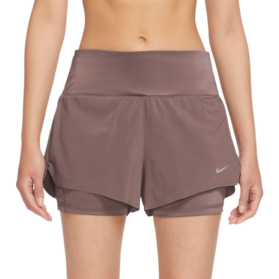 Nike Dri-FIT Swift Mid-Rise 2in1 3'' Short Dames