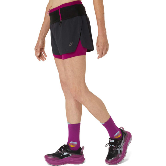 ASICS Fujitrail 2in1 Short Dames