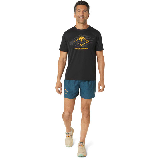 ASICS Fujitrail Logo T-Shirt Heren