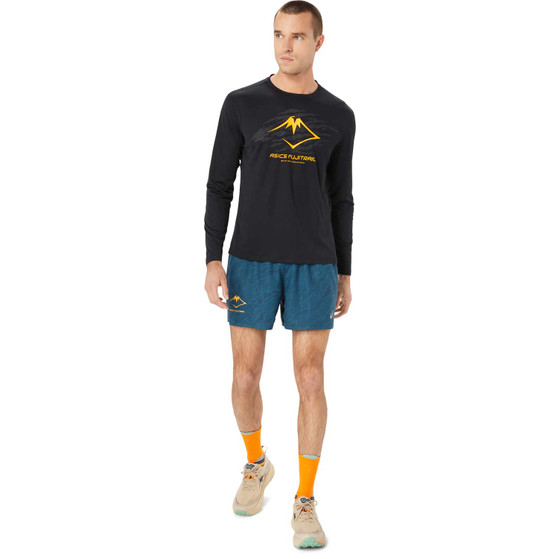 ASICS Fujitrail Logo Longsleeve T-Shirt Heren