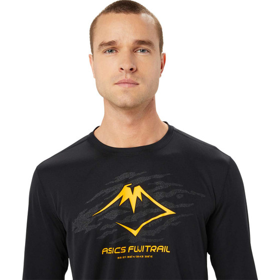 ASICS Fujitrail Logo Longsleeve T-Shirt Heren