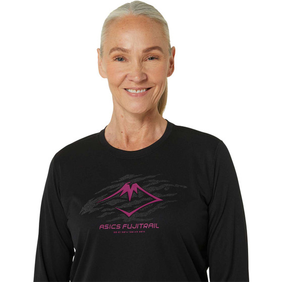 ASICS Fujitrail Logo Longsleeve T-Shirt Damen