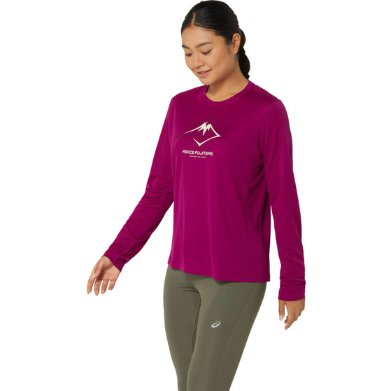 ASICS Fujitrail Logo Longsleeve T-Shirt Damen