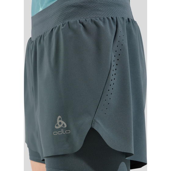 Odlo ZeroWeight 2in1 Short 3'' Dames