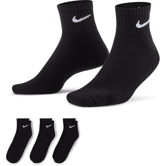Nike Unisex Max Cushion Quarter 3er Pack Socken