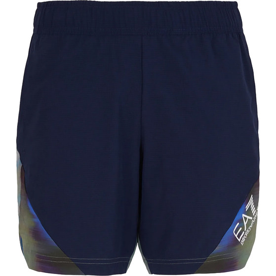 EA7 Graphic Glitch Short
