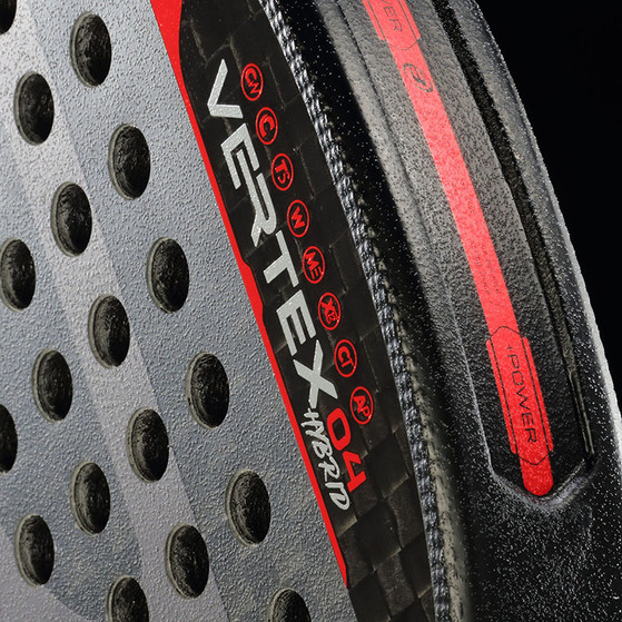 Bullpadel Vertex 04 Hybrid 24 + Tas