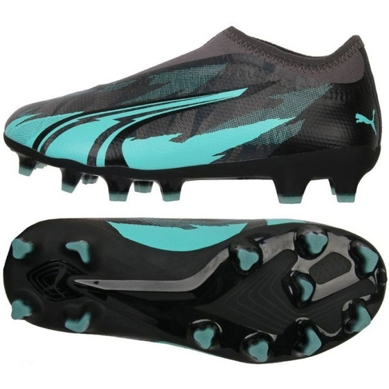 Puma Ultra Match Laceless Rush FG/AG Kids