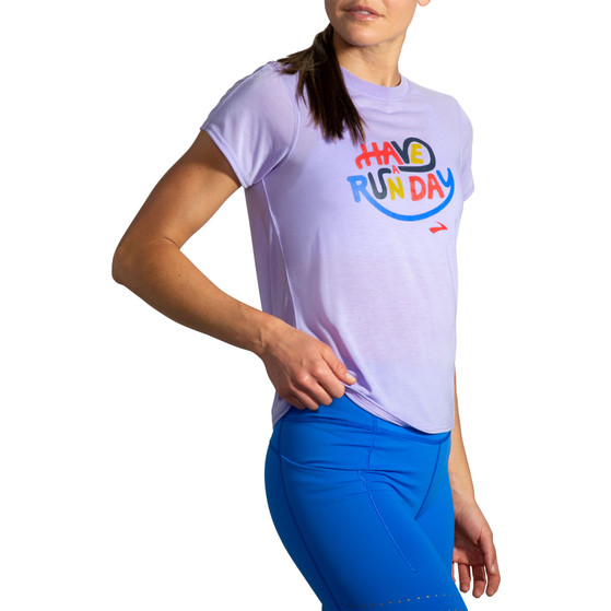Brooks Distance Graphic T-Shirt Dames