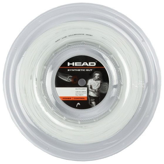 Head Synthetic Gut 200M weiss