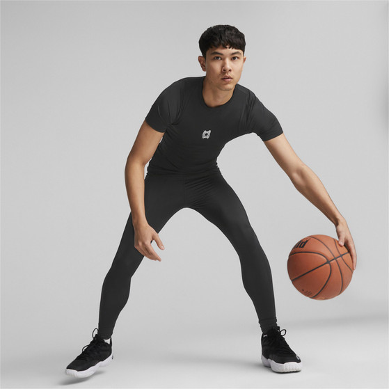 PUMA Hoops Team Baselayer Kortärmad Tröja