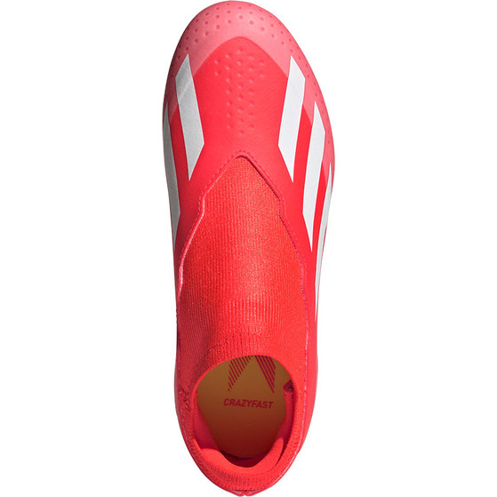 adidas X Crazyfast League Laceless FG Kids